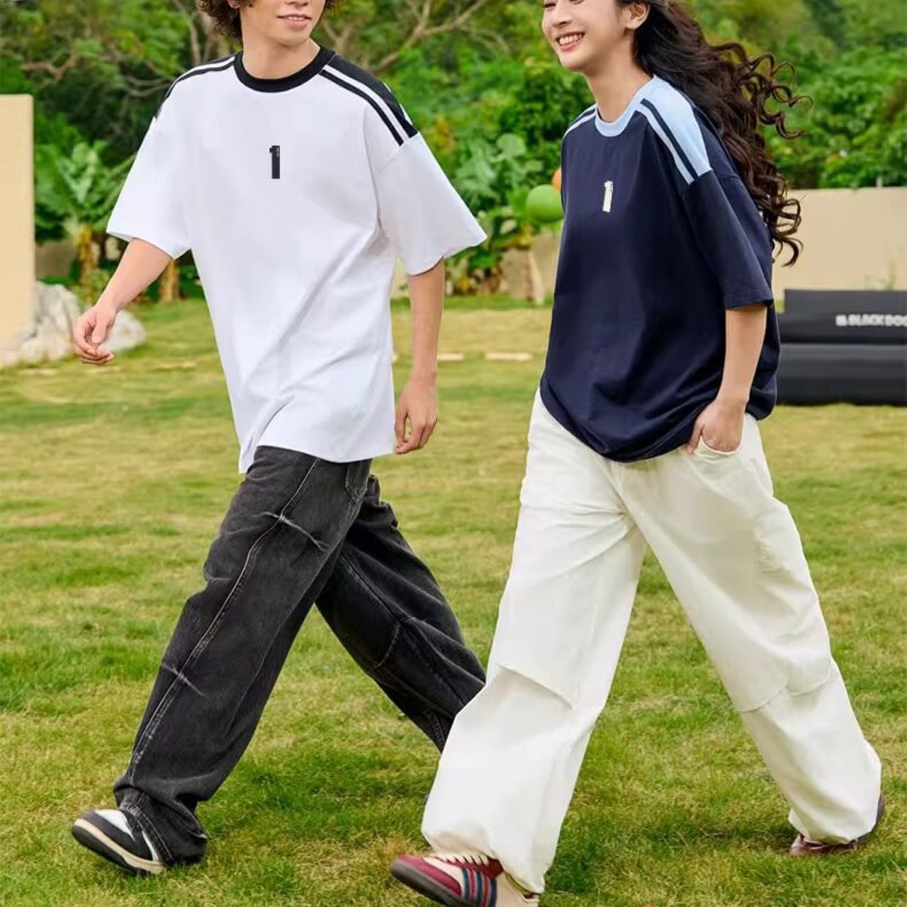 YEEZY OFF ココナッツ 2025 新作 1ワードプリント 半袖Tシャツ メンズ レディース トップス トレンド ブランド カジュアル コットン ヘビー